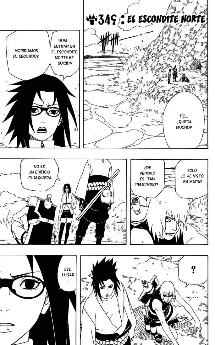 Naruto Capitulo 349 página 1