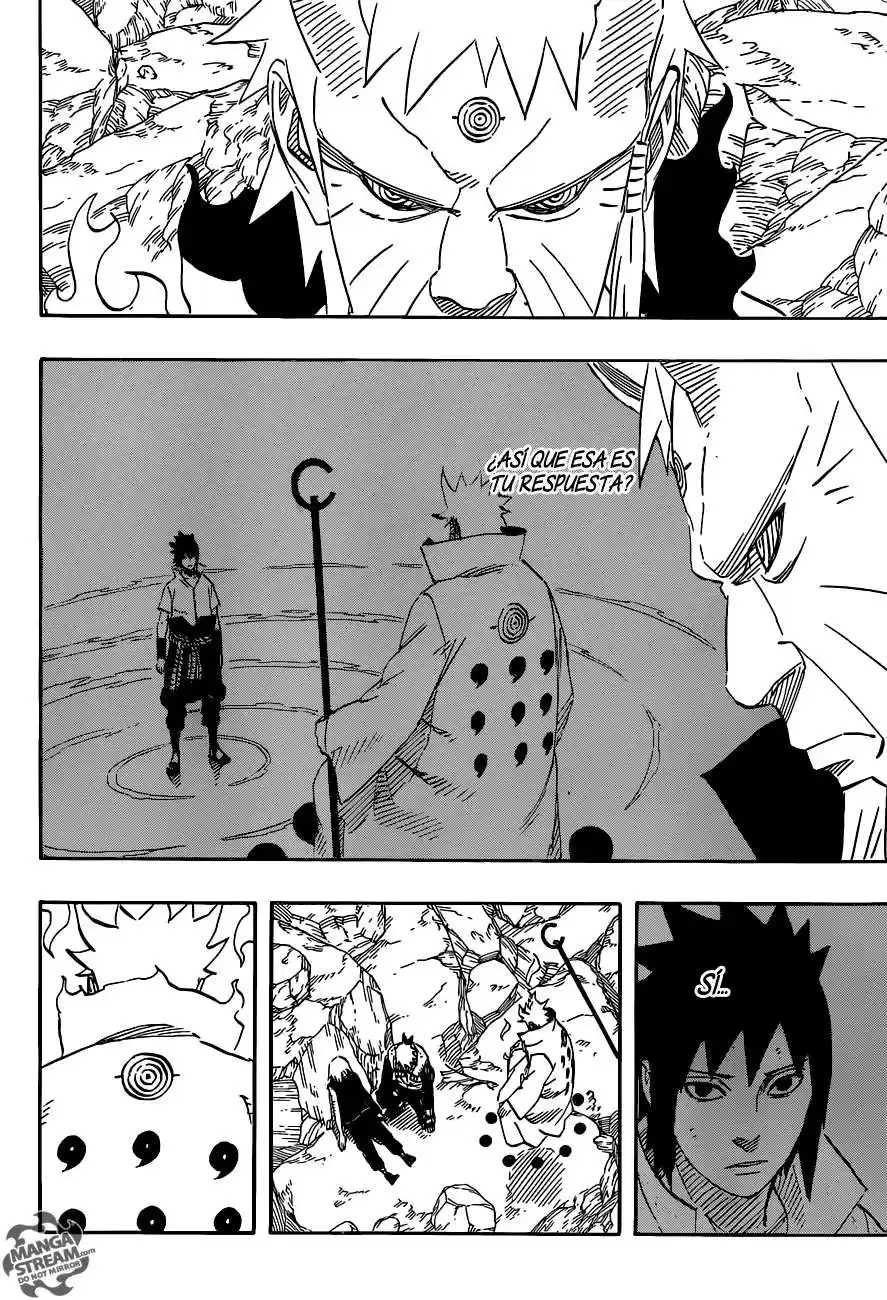 Naruto Capitulo 694: Naruto y Sasuke página 7