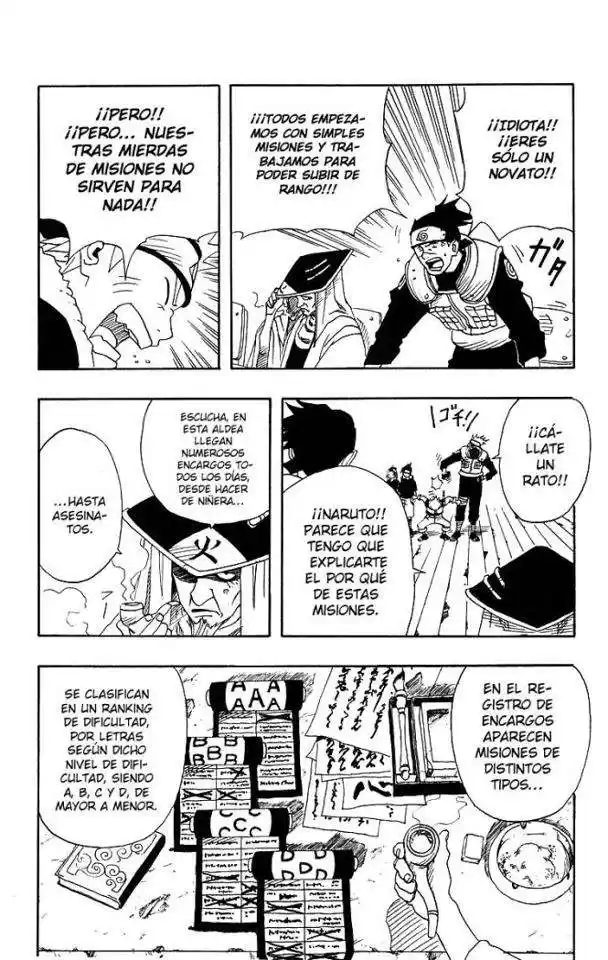 Naruto Capitulo 9: El peor cliente posible página 7