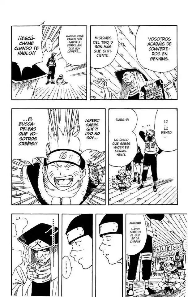 Naruto Capitulo 9: El peor cliente posible página 9