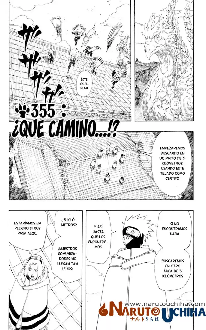 Naruto Capitulo 355 página 1