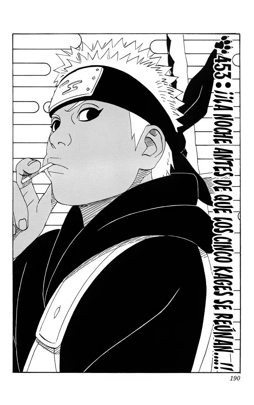 Naruto Capitulo 453 página 1