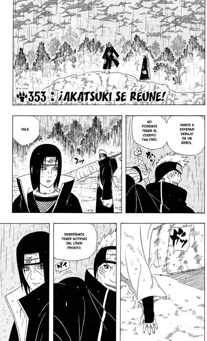 Naruto Capitulo 353 página 1