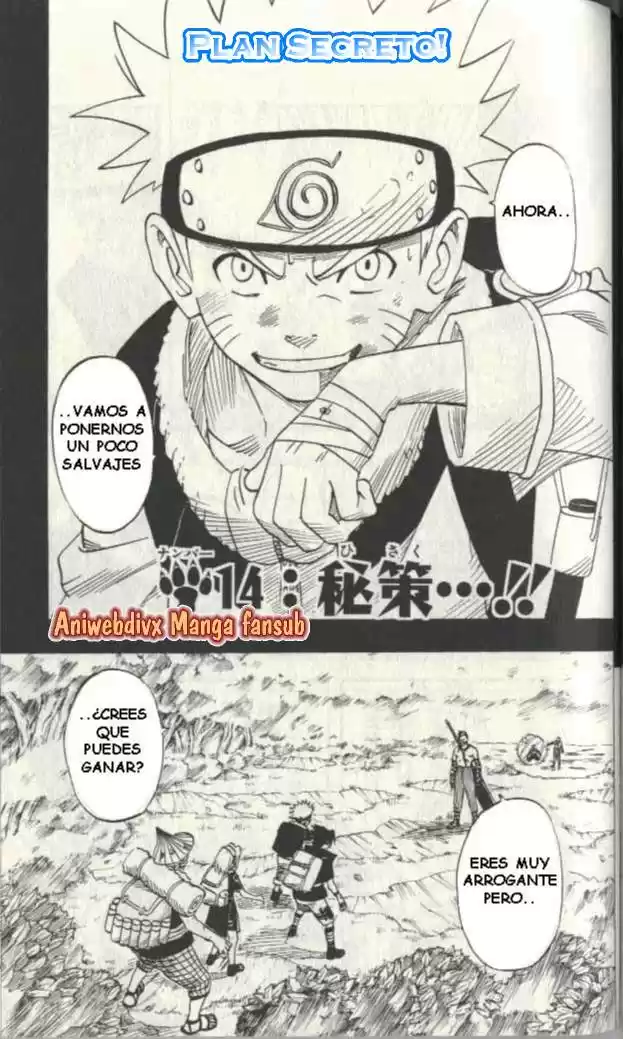 Naruto Capitulo 14 página 1