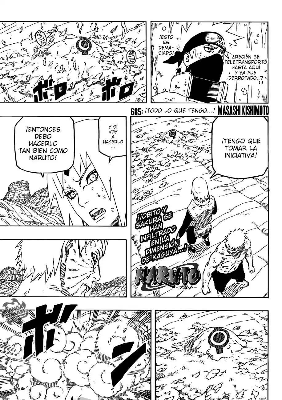 Naruto Capitulo 685 página 2