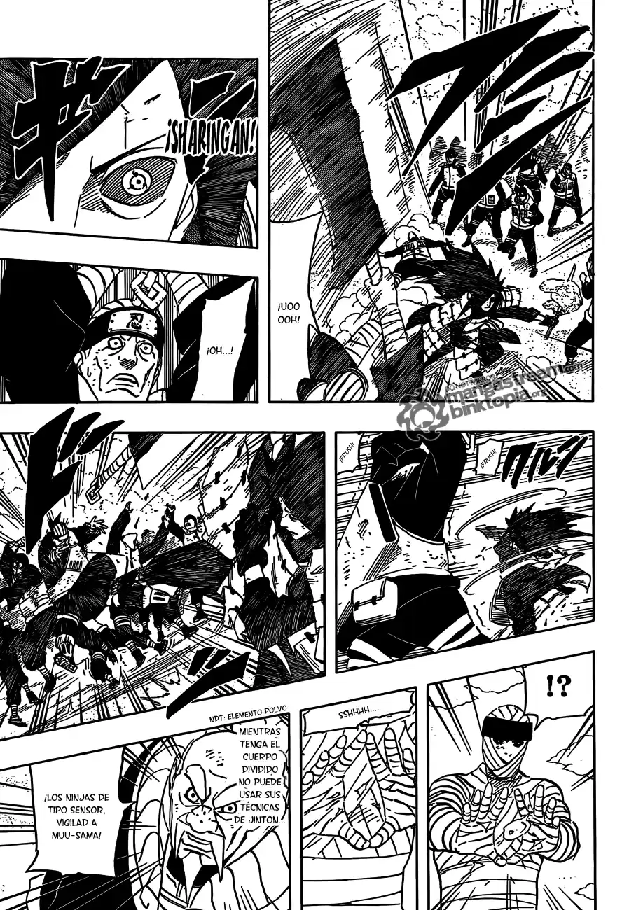 Naruto Capitulo 560 página 7