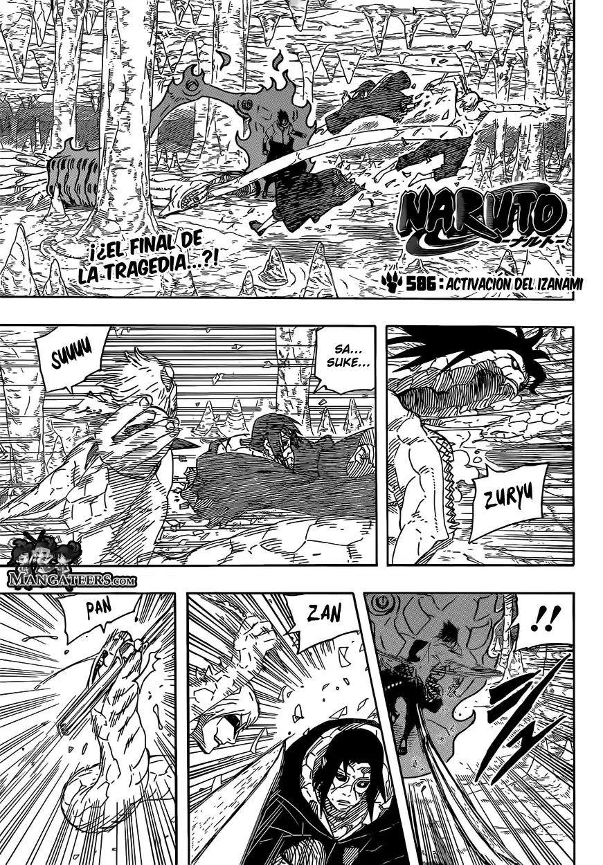 Naruto Capitulo 586 página 1