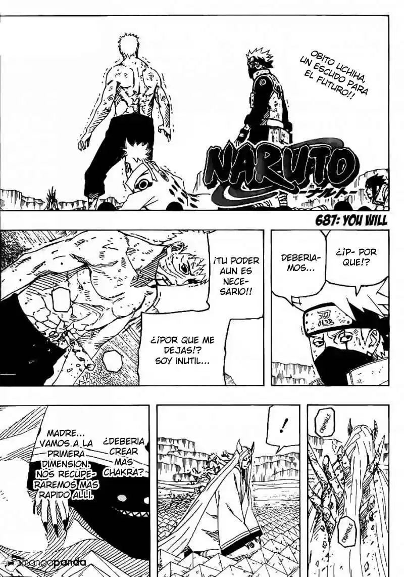 Naruto Capitulo 687 página 2