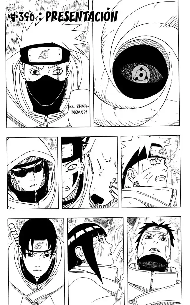 Naruto Capitulo 396 página 1