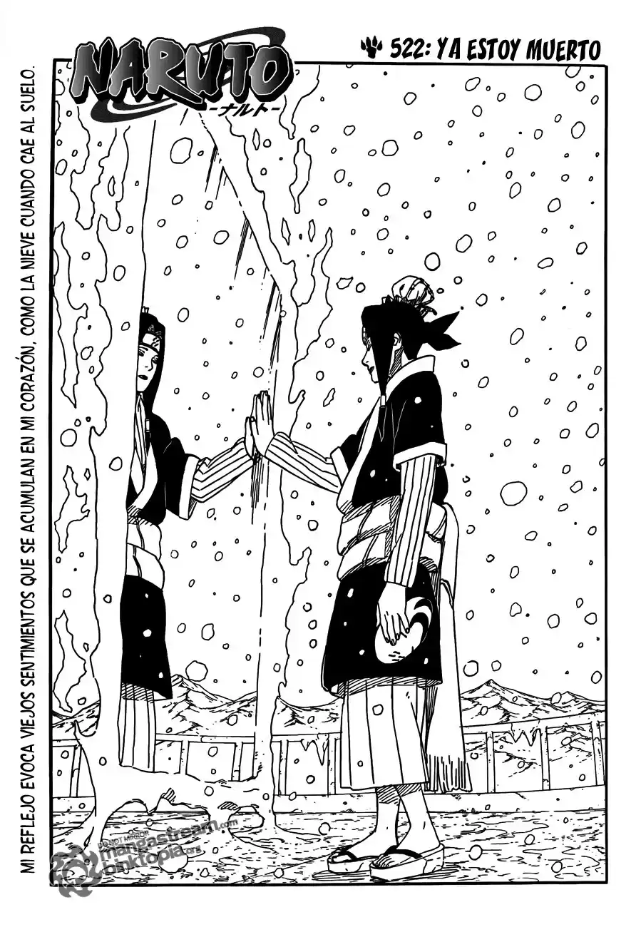 Naruto Capitulo 522 página 1