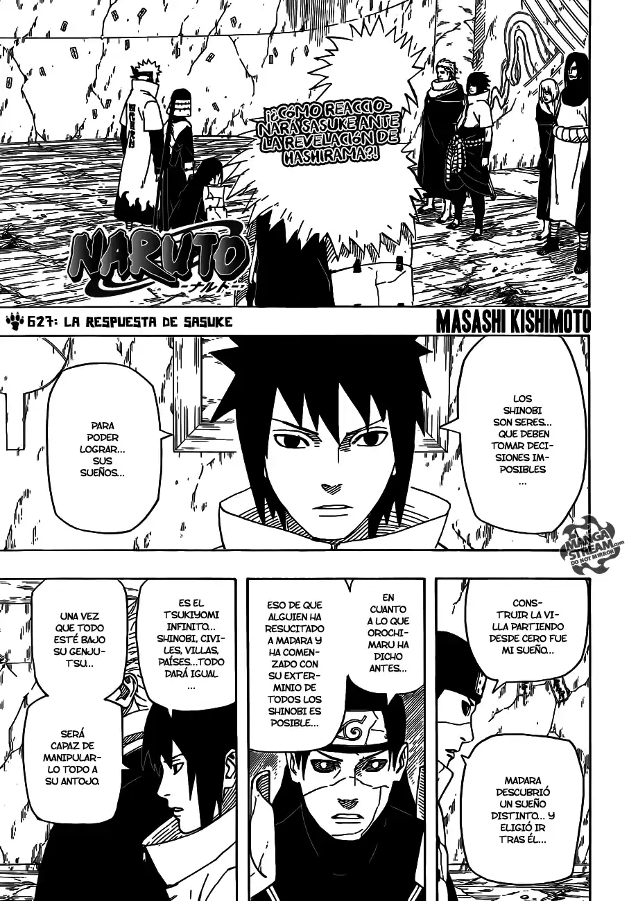 Naruto Capitulo 627 página 1