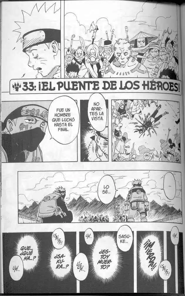 Naruto Capitulo 33 página 1