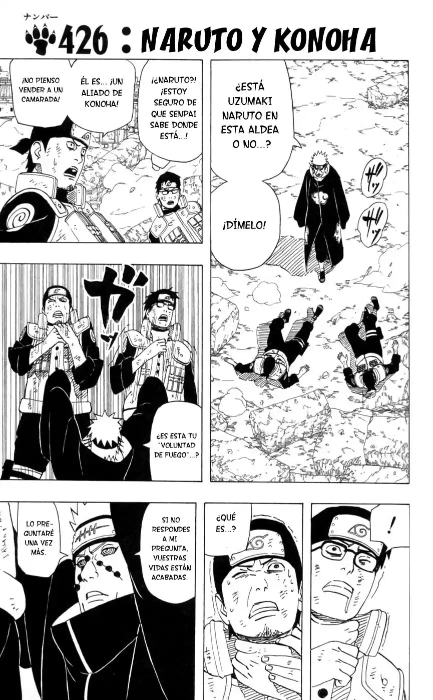 Naruto Capitulo 426 página 1