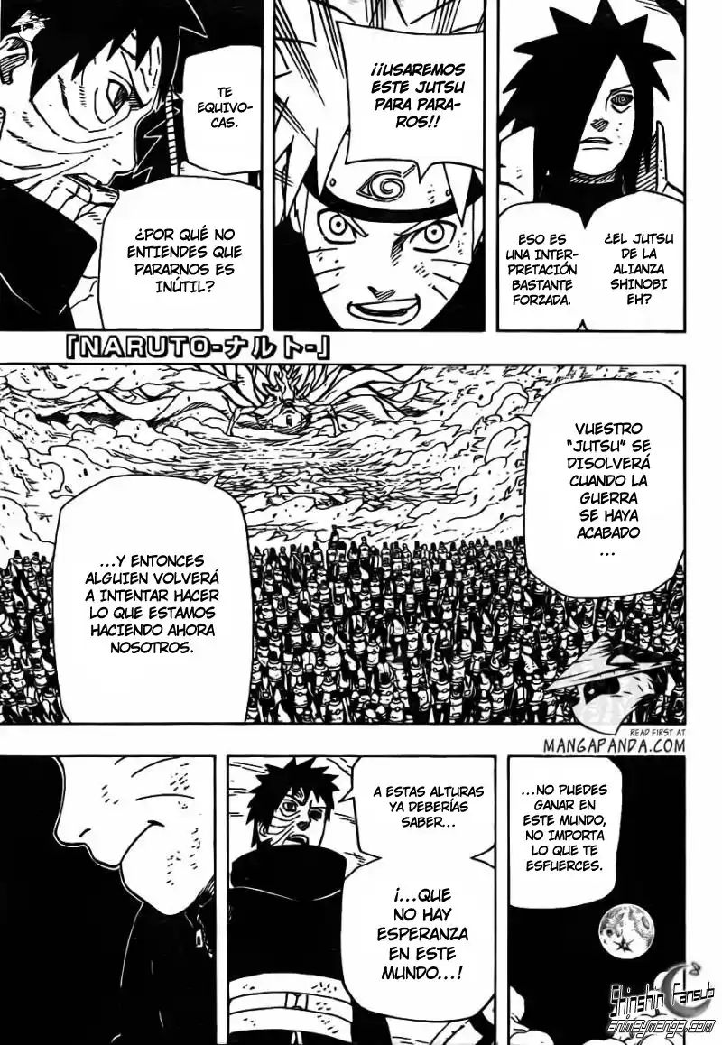 Naruto Capitulo 612 página 1