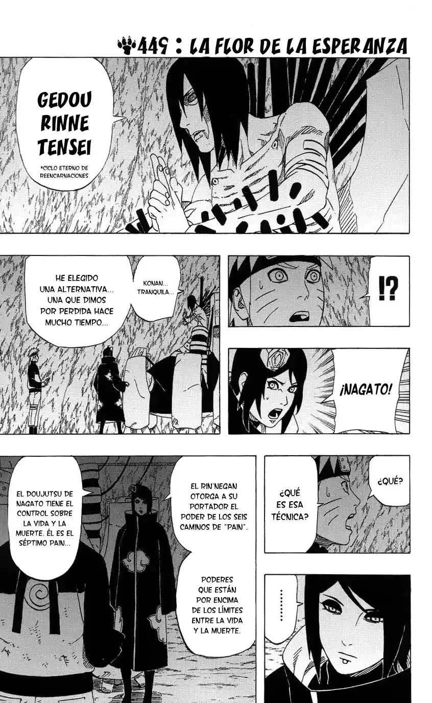 Naruto Capitulo 449 página 1