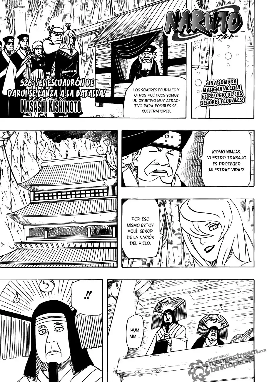 Naruto Capitulo 526 página 1