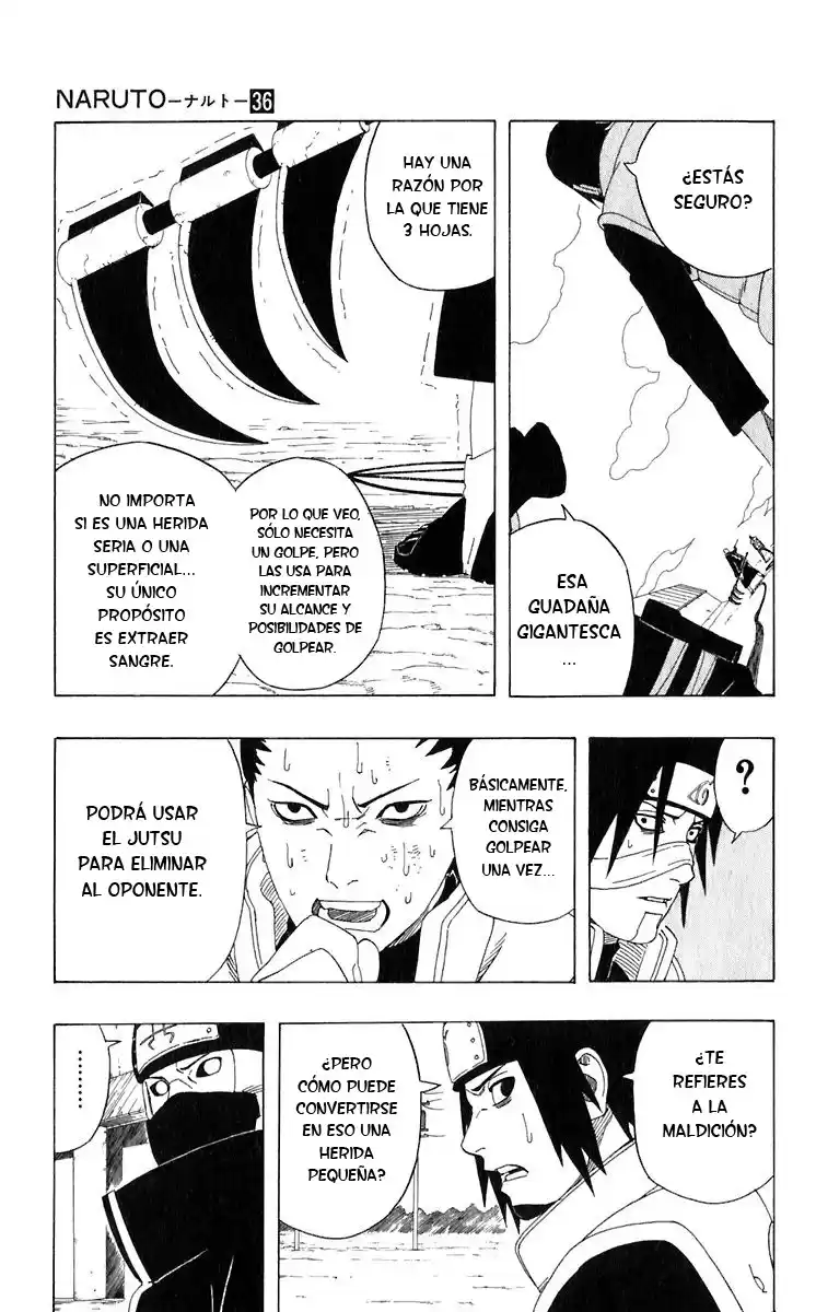 Naruto Capitulo 325 página 3