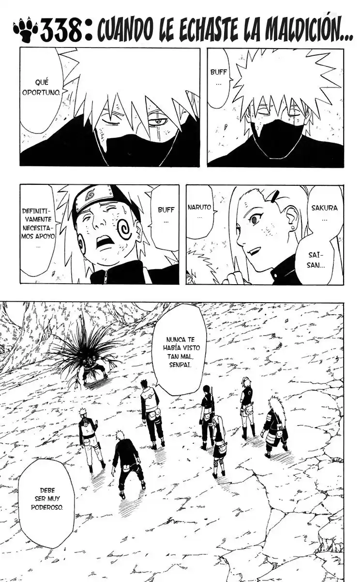 Naruto Capitulo 338 página 1