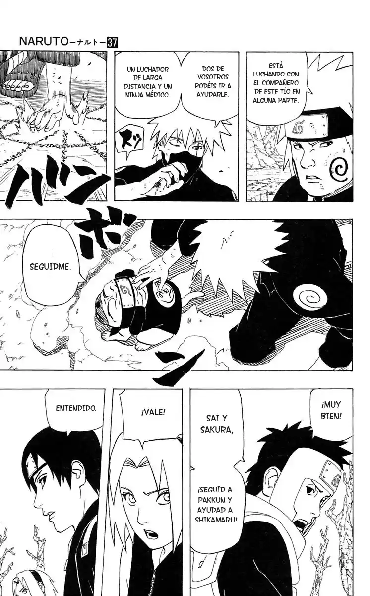 Naruto Capitulo 338 página 3