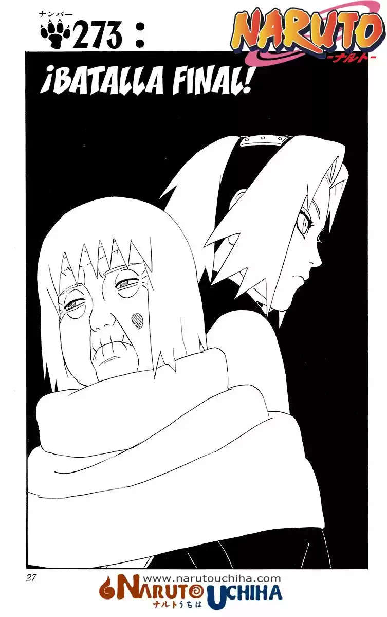 Naruto Capitulo 273 página 1