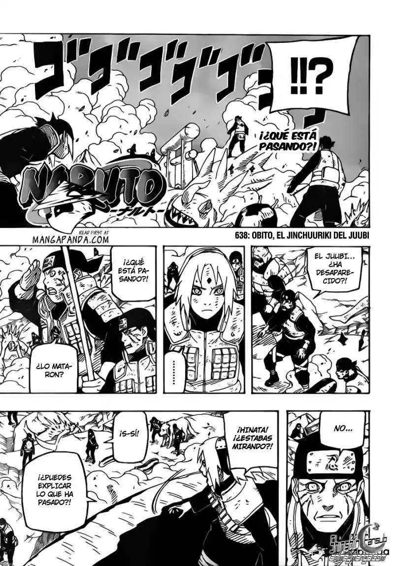 Naruto Capitulo 638 página 3