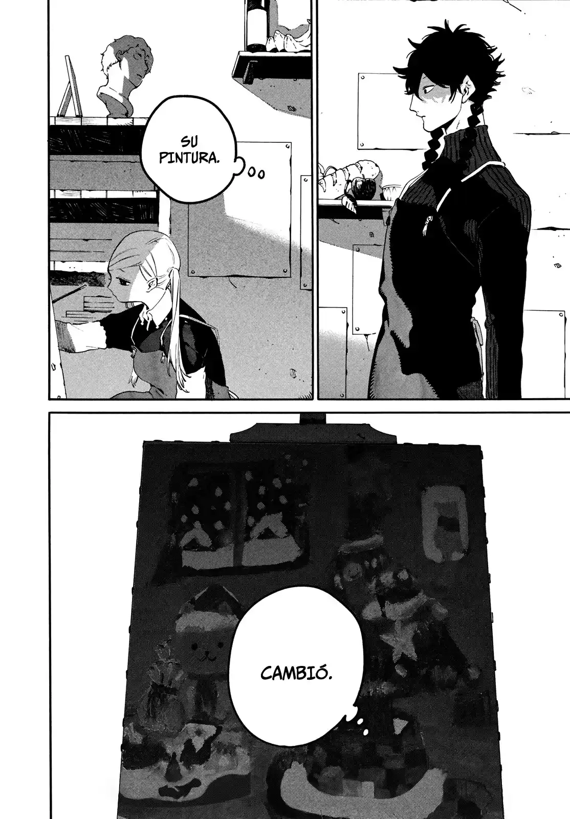 Blue Period Capitulo 47: Cambio de lienzo página 2