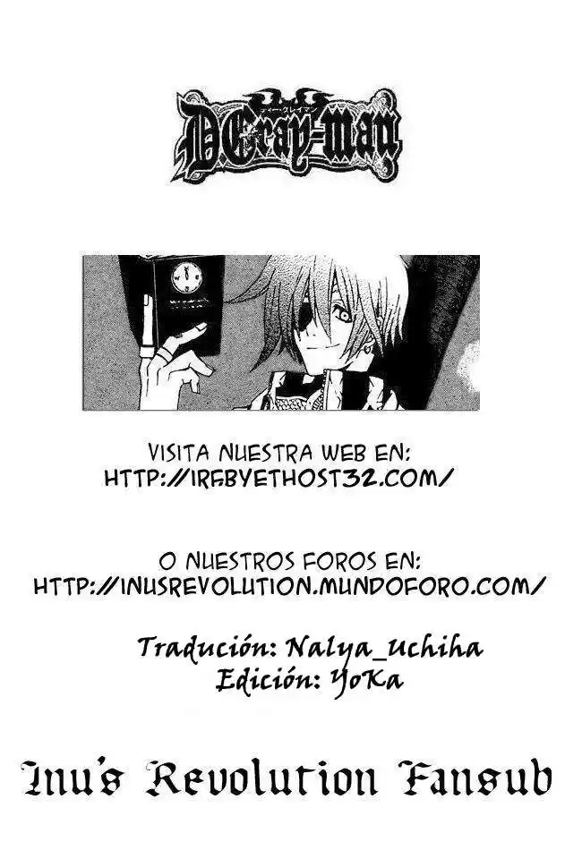 D Gray-man Capitulo 135 página 1