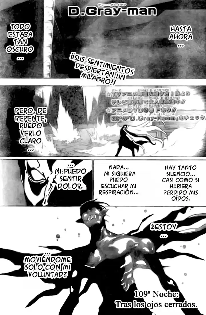 D Gray-man Capitulo 109 página 1