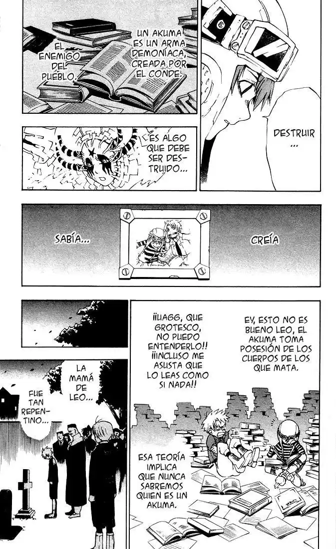 D Gray-man Capitulo 4: La determinación y su origen página 7