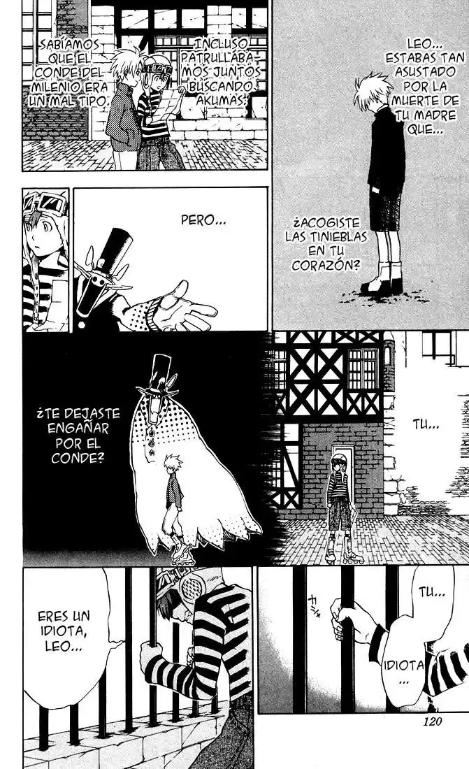 D Gray-man Capitulo 4: La determinación y su origen página 8