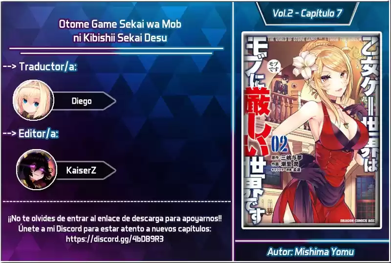 Otome Game Sekai wa Mob ni Kibishii Sekai Desu Capitulo 7: Guantes Blancos página 1