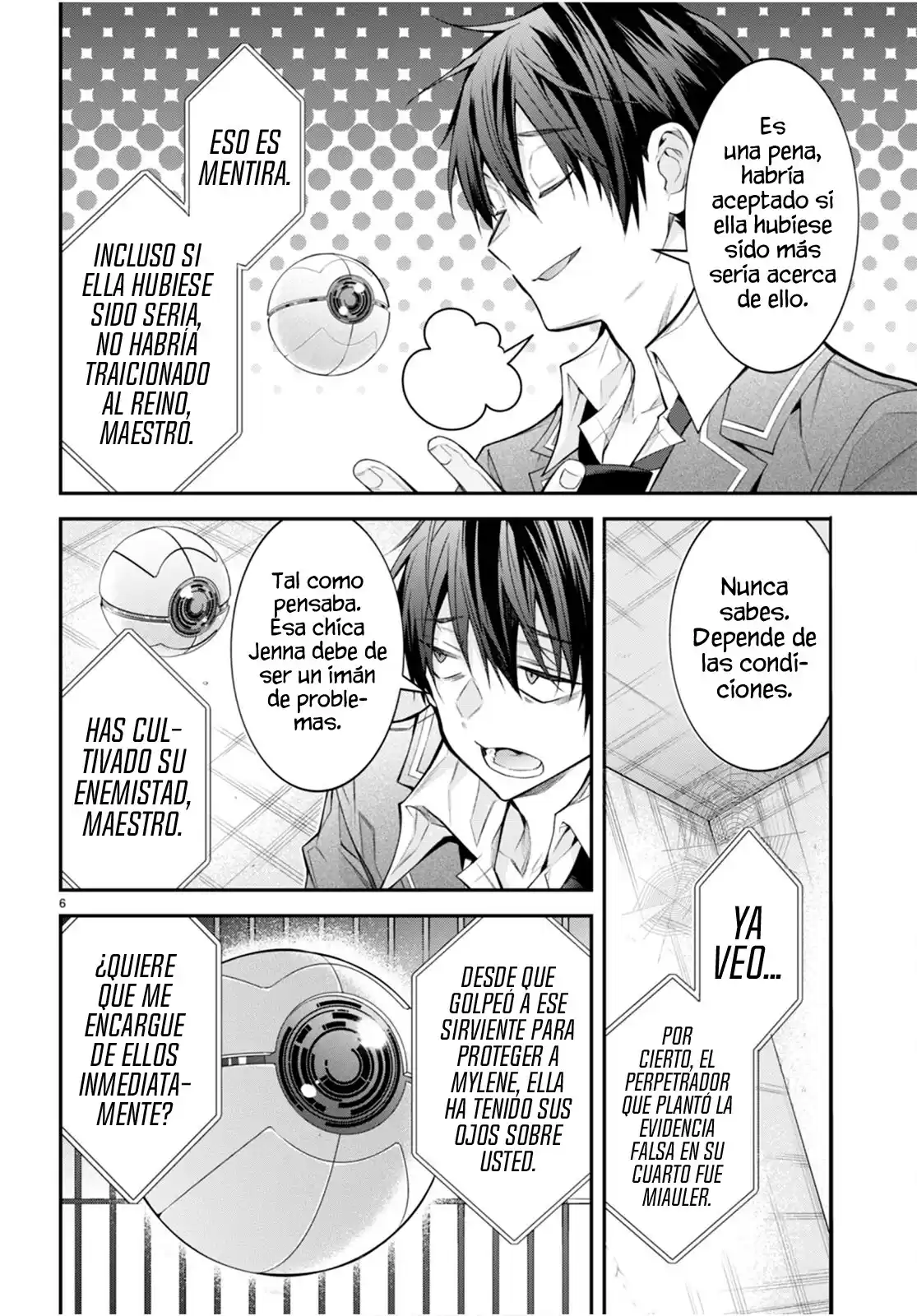 Otome Game Sekai wa Mob ni Kibishii Sekai Desu Capitulo 47: Muchas Intrigas página 8