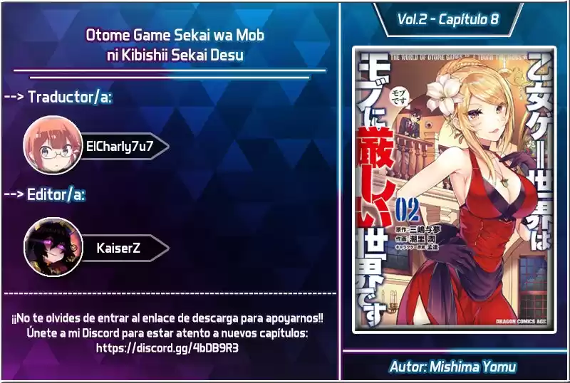 Otome Game Sekai wa Mob ni Kibishii Sekai Desu Capitulo 8: La noche antes del encuentro página 1