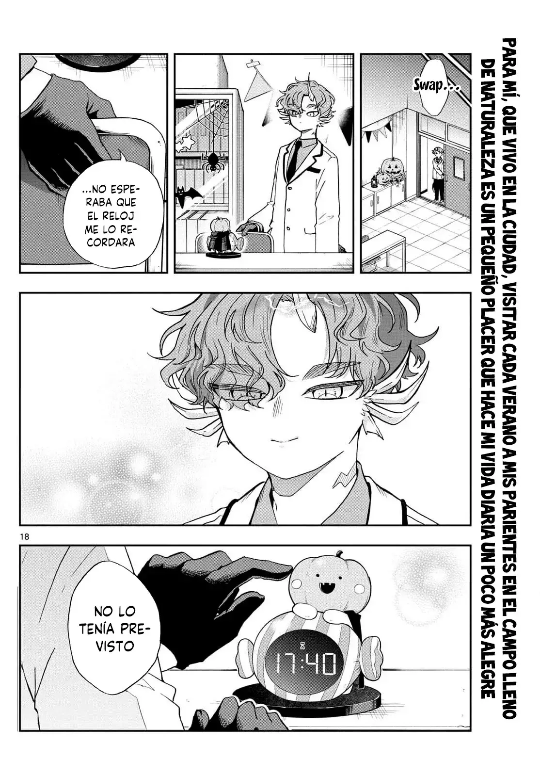 Ogami Tsumiki to Kinichijou. Capitulo 45: El Presidente Raizen Y Halloween página 22