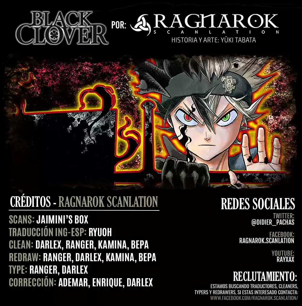 Black Clover Capitulo 156: FORMA ORIGINAL, PODER ORIGINAL página 1