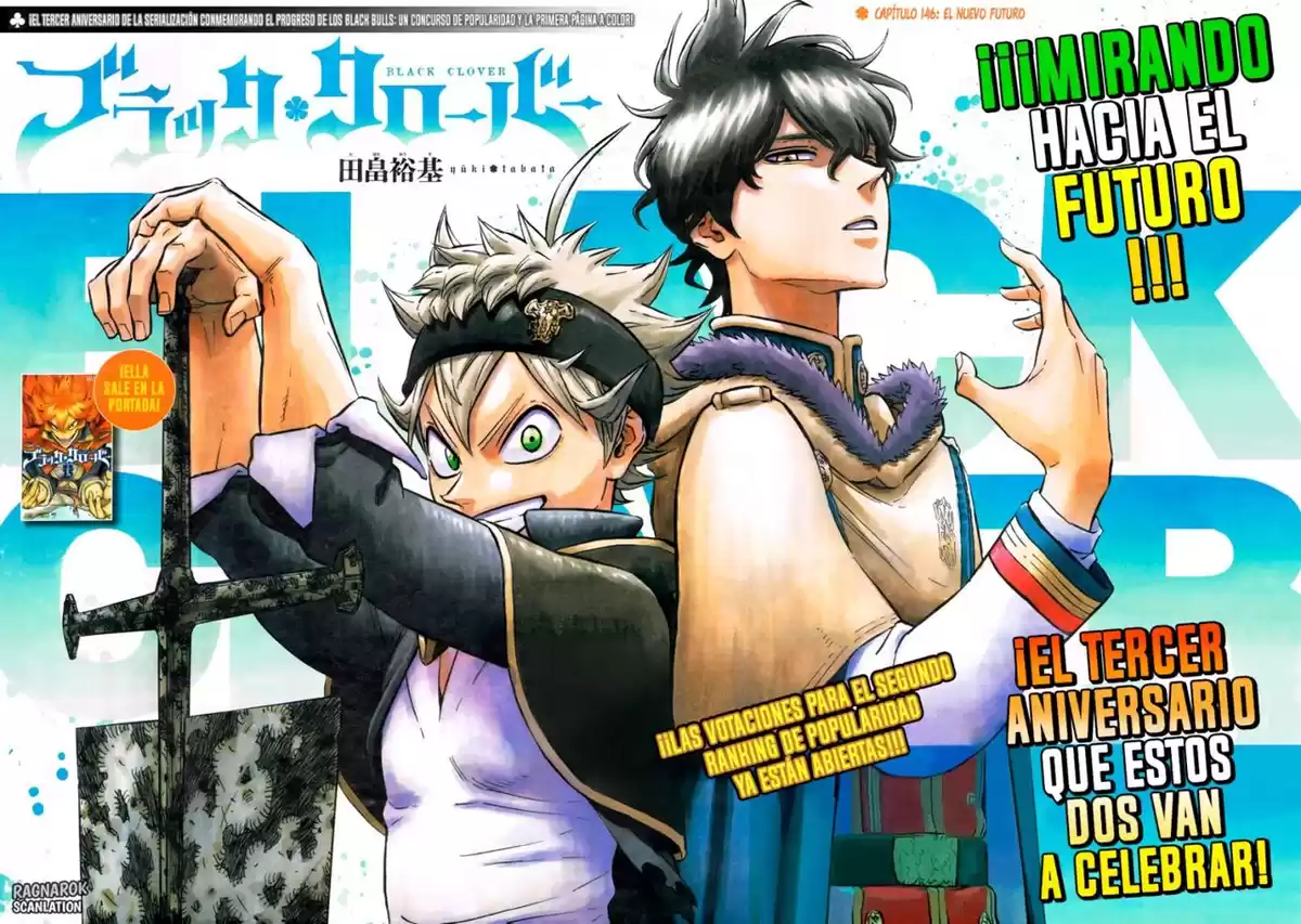 Black Clover Capitulo 146: EL NUEVO FUTURO página 2