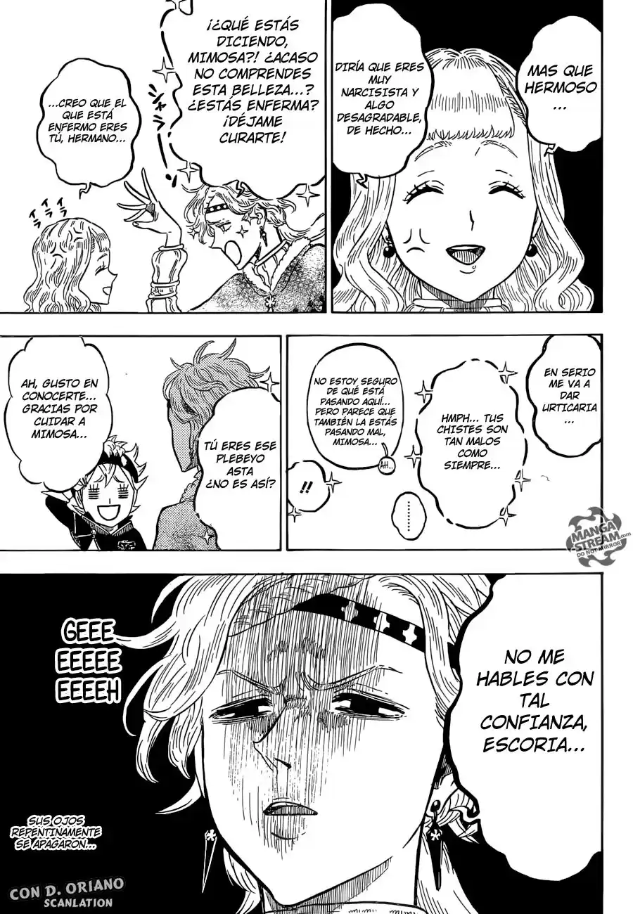 Black Clover Capitulo 116: El Vice Capitán de Coral Peacock página 4