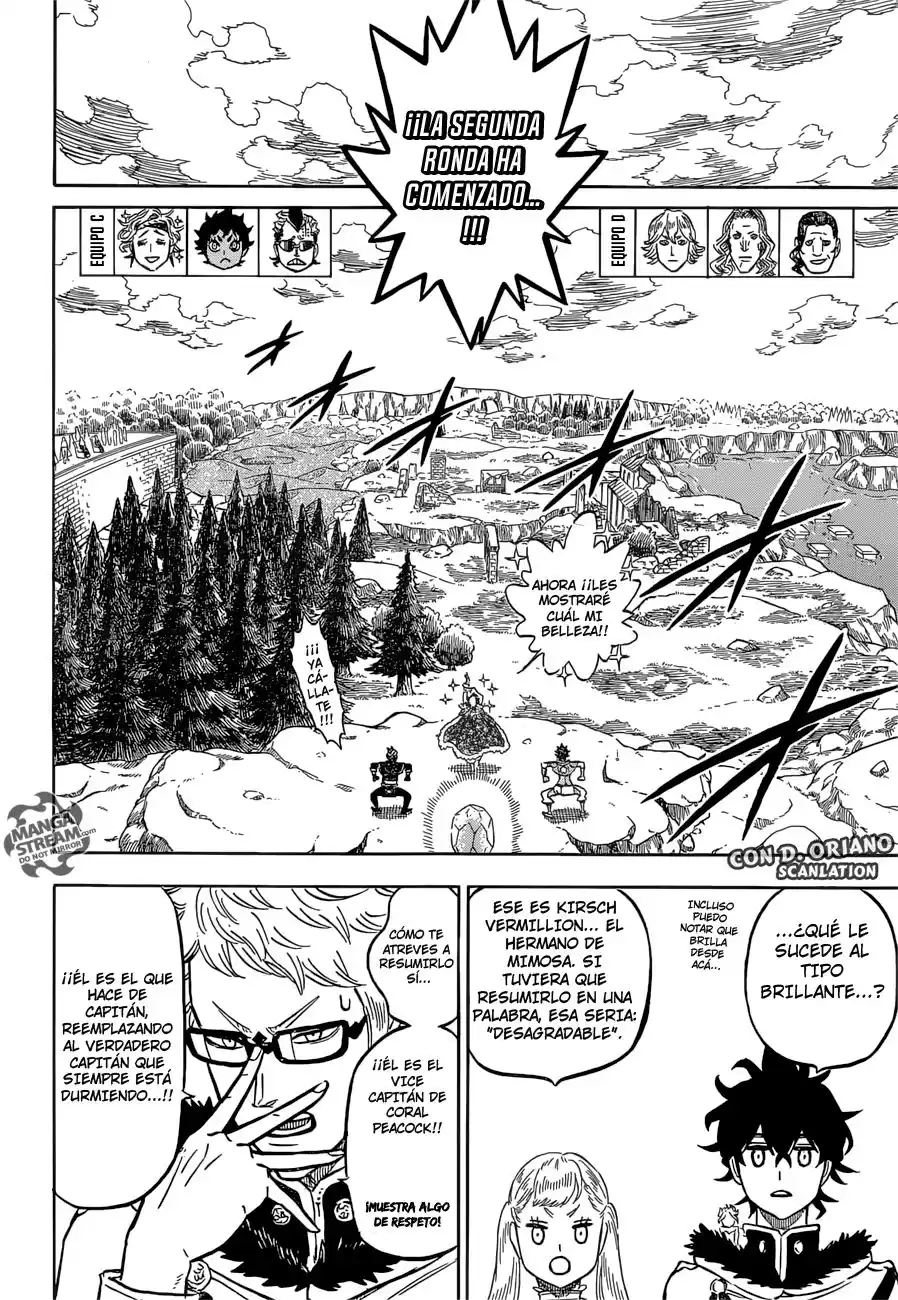 Black Clover Capitulo 116: El Vice Capitán de Coral Peacock página 7