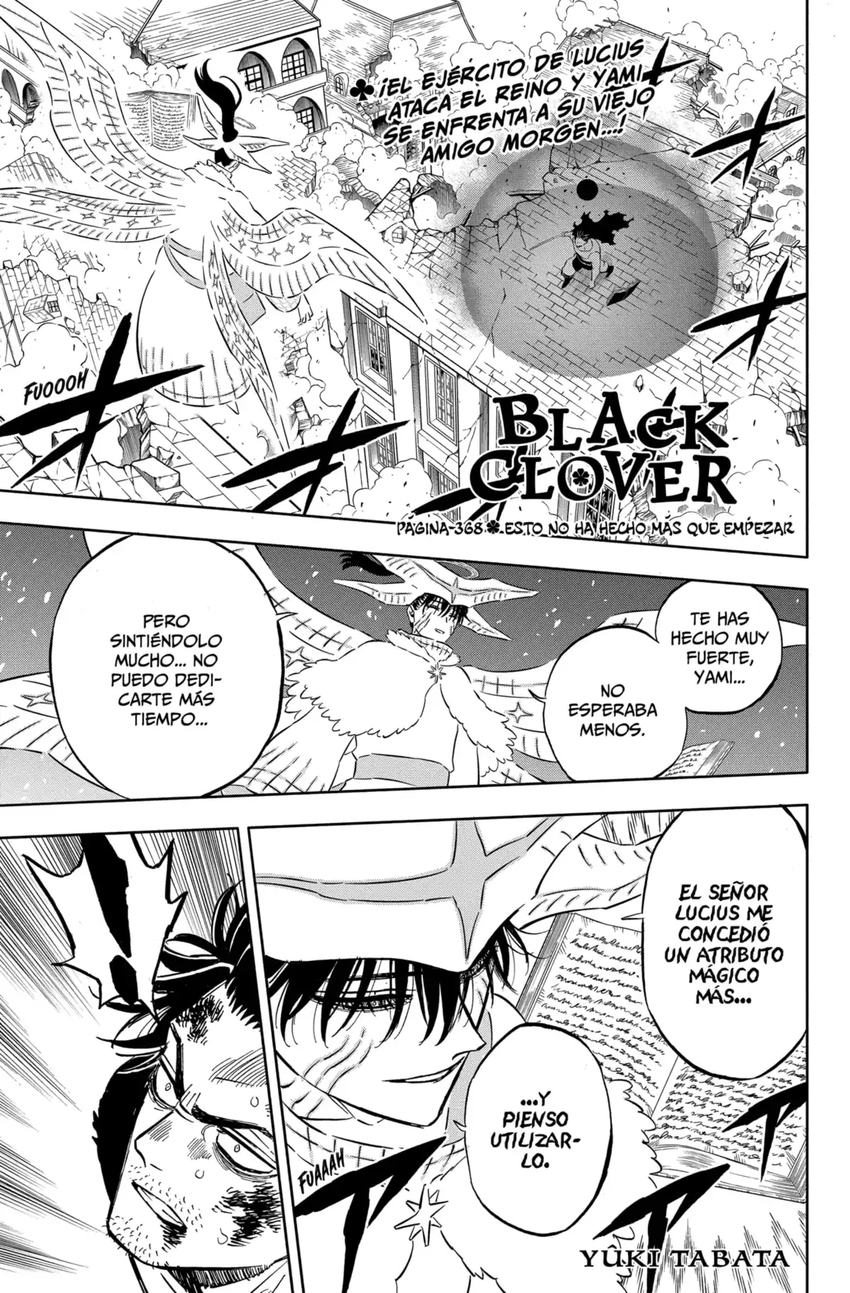 Black Clover Capitulo 368 página 1