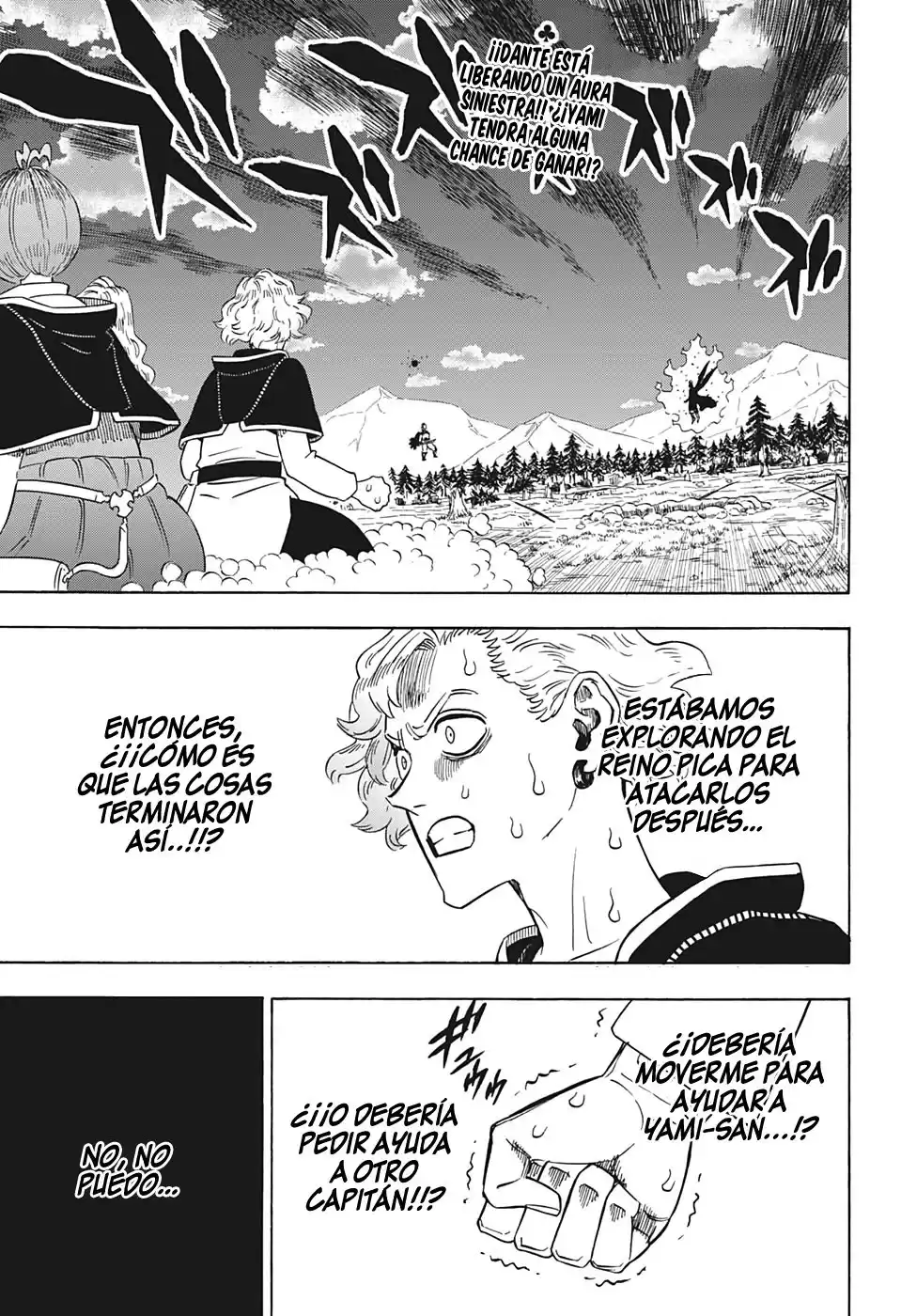 Black Clover Capitulo 256: Obligación como capitán página 2