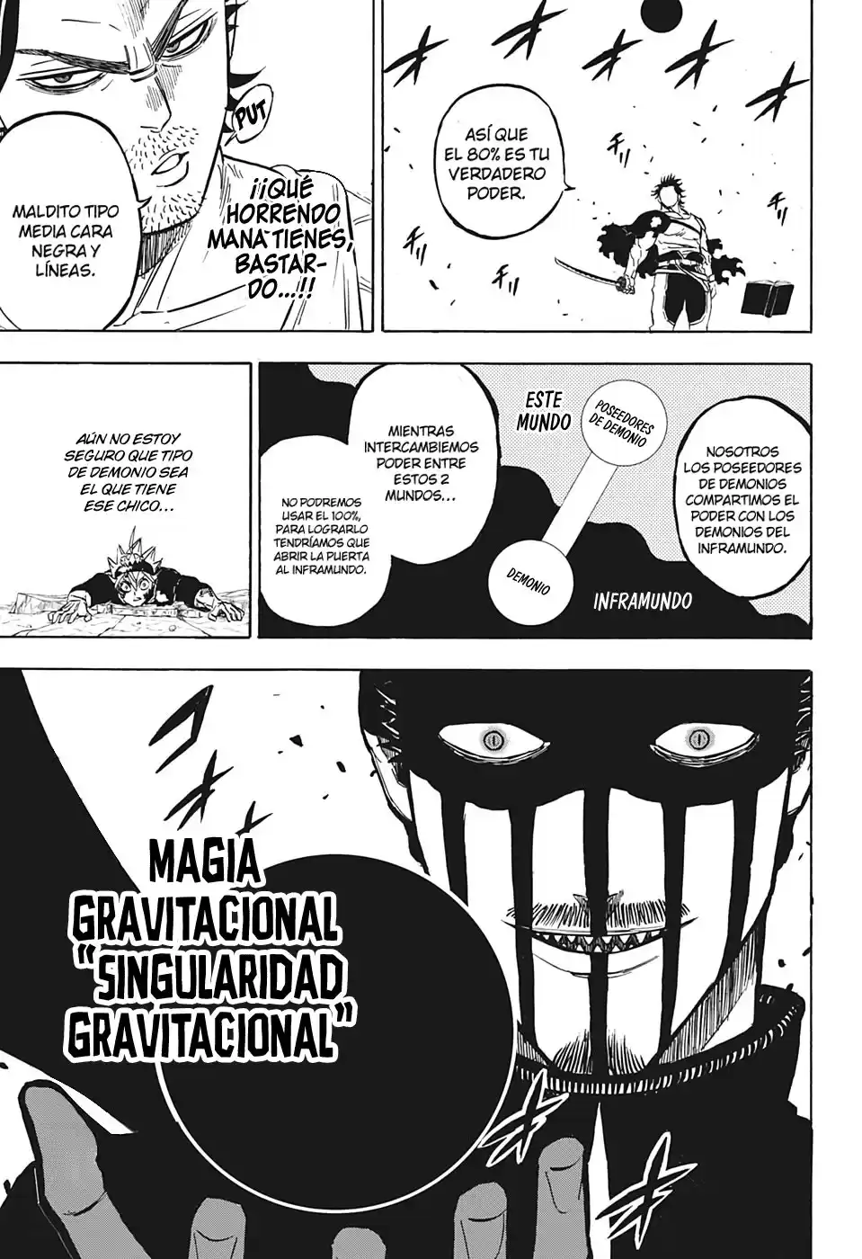 Black Clover Capitulo 256: Obligación como capitán página 4