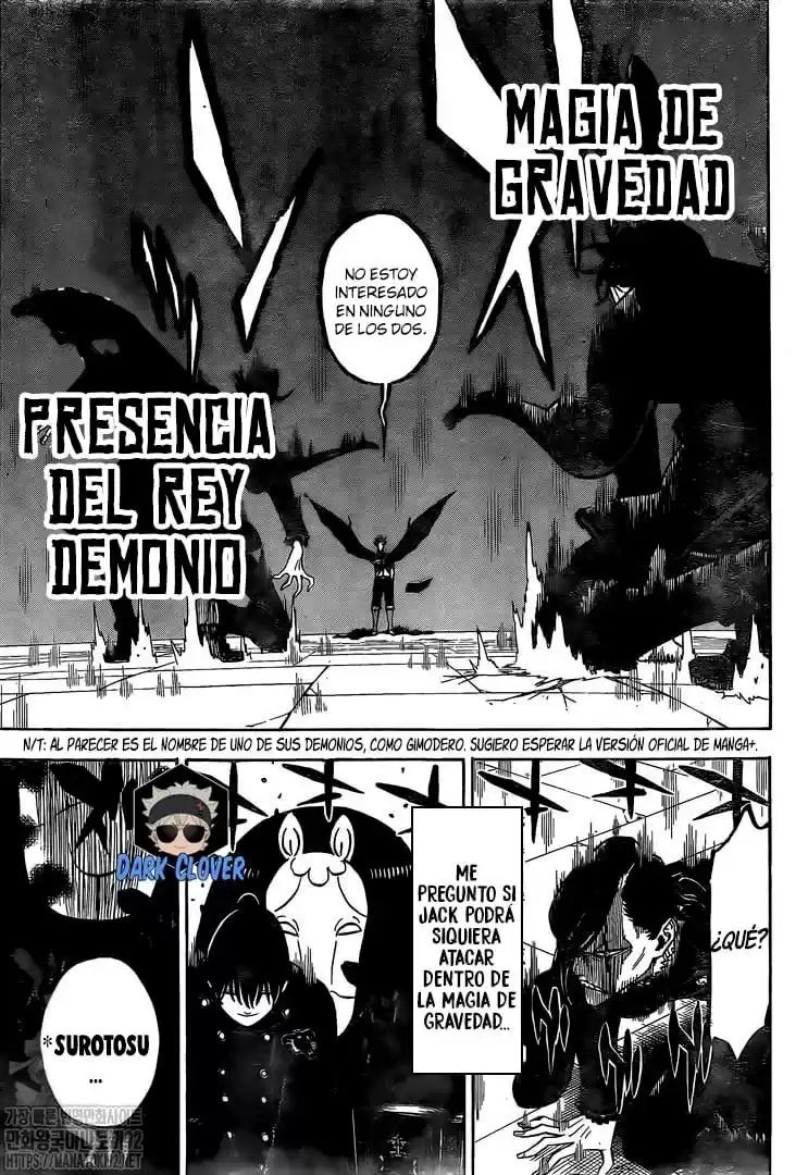 Black Clover Capitulo 278: Cuerpos imperecederos página 5