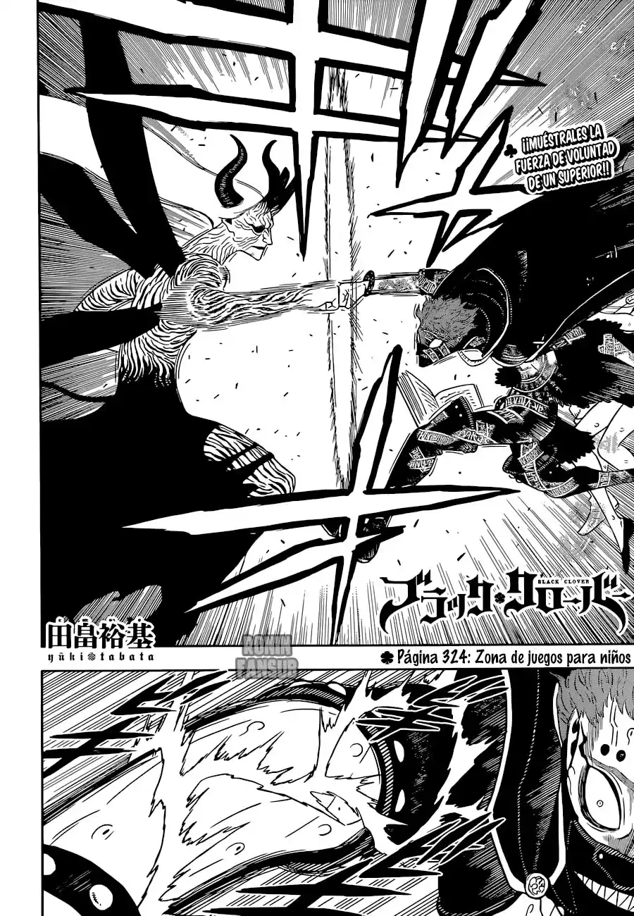 Black Clover Capitulo 324: Patio de juegos infantil página 3