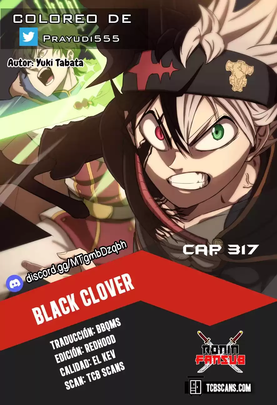 Black Clover Capitulo 317: Transformación página 1