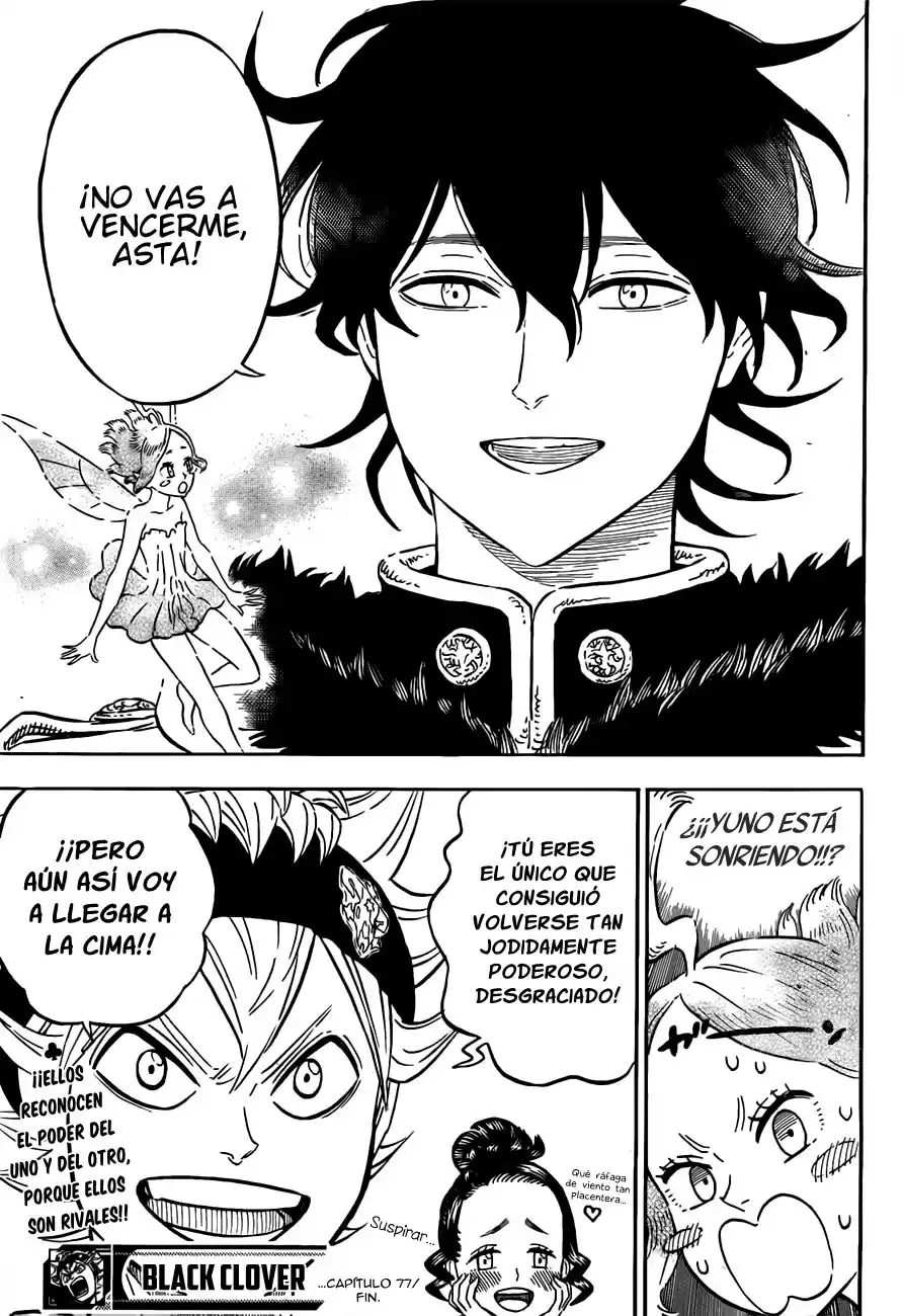 Black Clover Capitulo 77: El mejor hombre vencerá. página 17