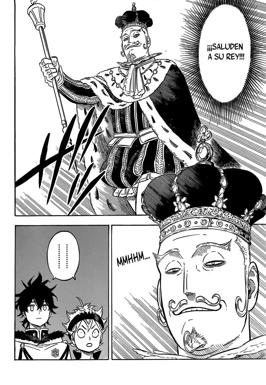 Black Clover Capitulo 107: El rey de Reino Trébol. página 3