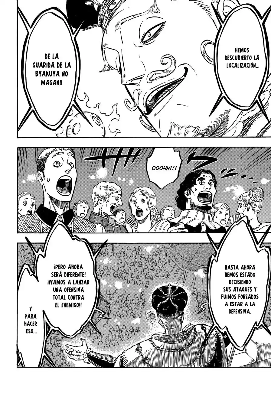 Black Clover Capitulo 107: El rey de Reino Trébol. página 7