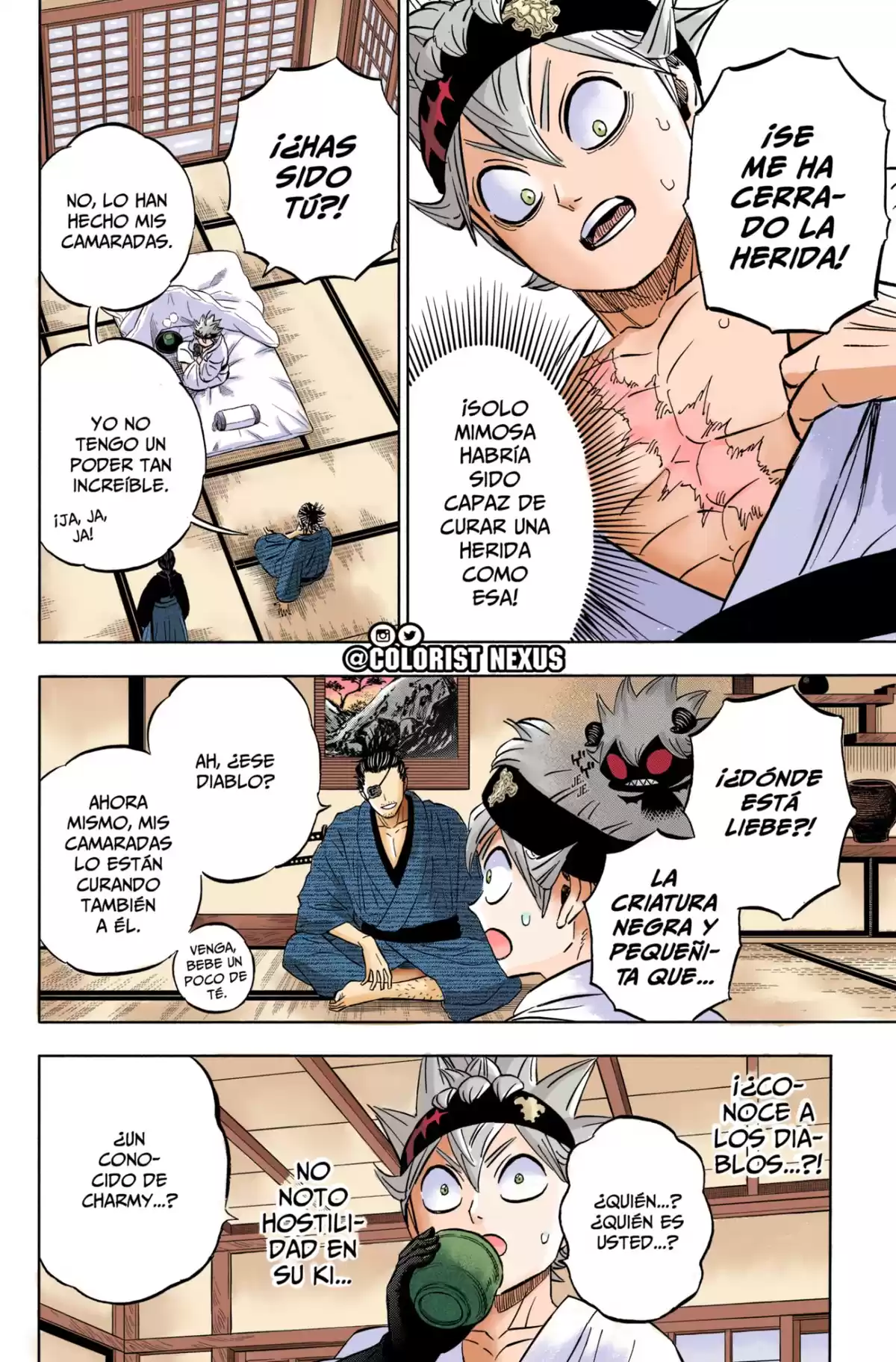 Black Clover Capitulo 337.7: (Fan Color) Destino página 12