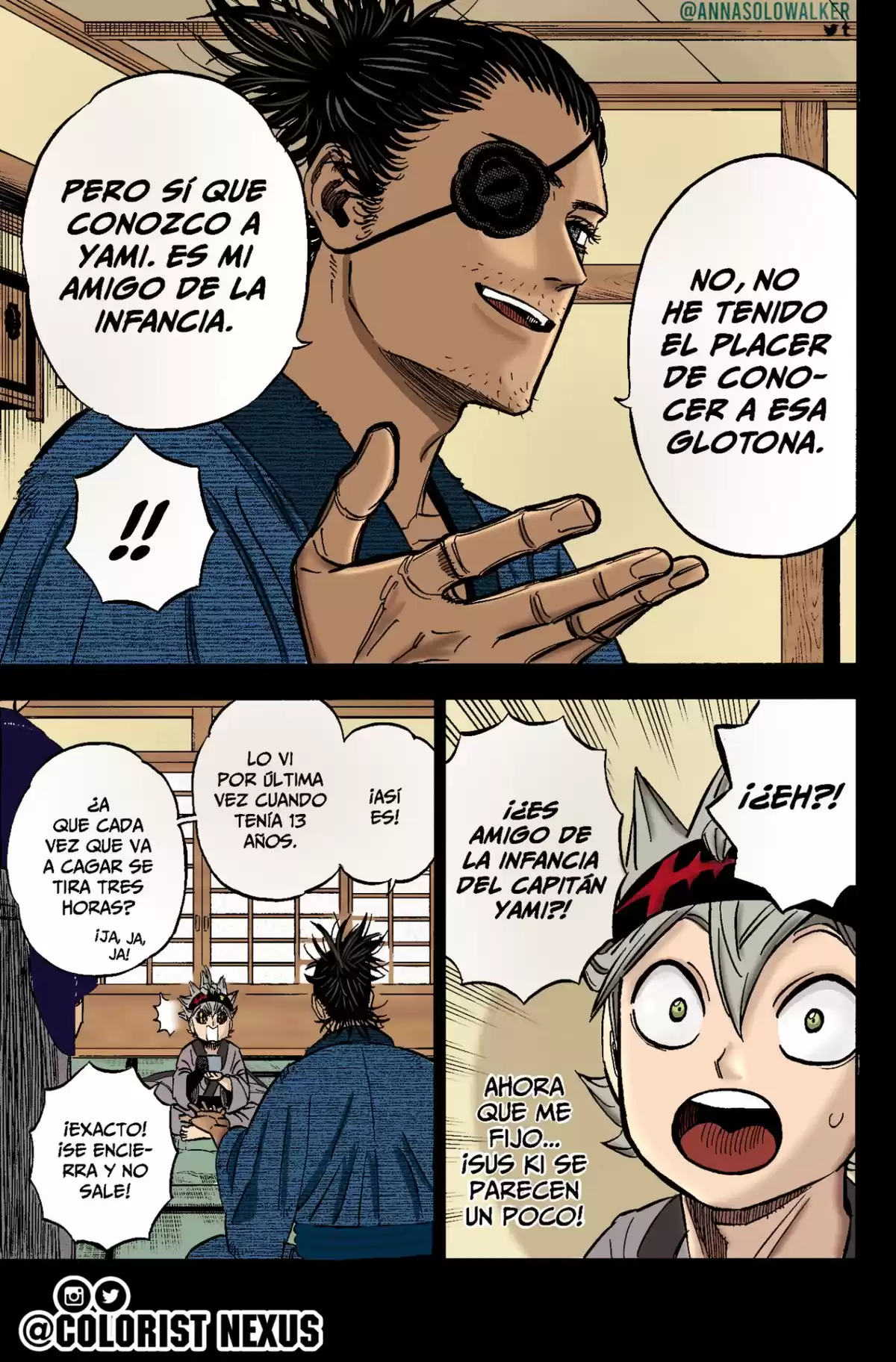 Black Clover Capitulo 337.7: (Fan Color) Destino página 13