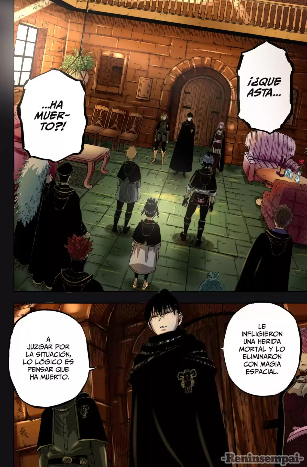 Black Clover Capitulo 337.7: (Fan Color) Destino página 5